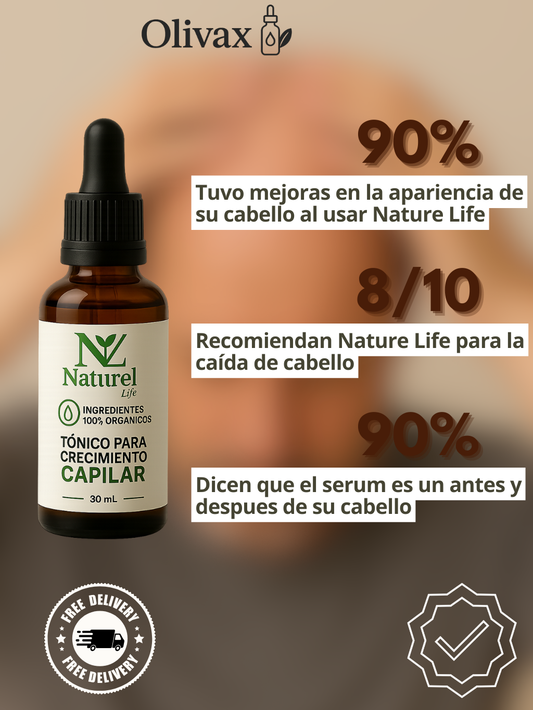 Serum Anticaída NatureLife - Formula natural