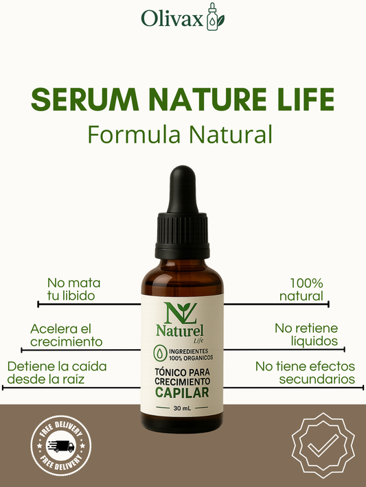 Serum Anticaída NatureLife - Formula natural